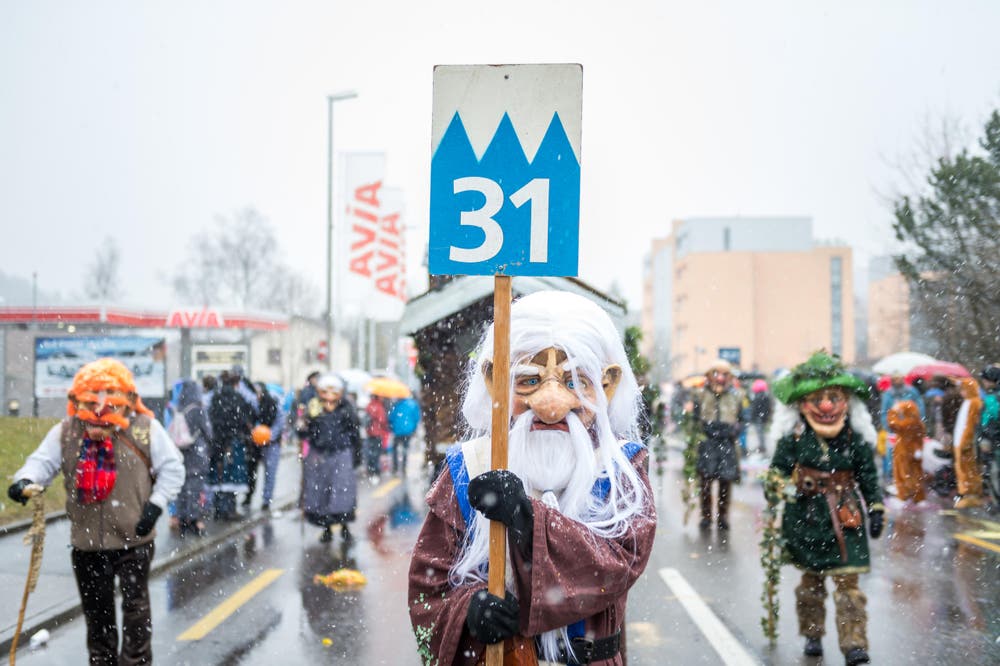 Vetus-Novum unter dem Motto «Fantasie». (Bild: Roger Grütter (Littau, 11. Februar 2018))