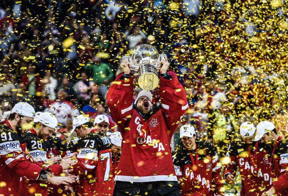 Kanada (im Bild Mike Smith) wird Eishockey-Weltmeister (17. Mai). (Bild: EPA / Filip Singer)