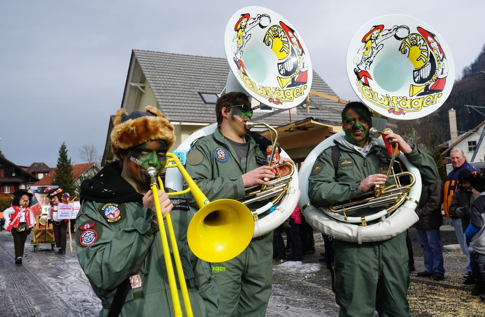 Loiwifäger Absturzpiloten (Bild: Romano Cuonz (Giswil, 11. Februar 2018))