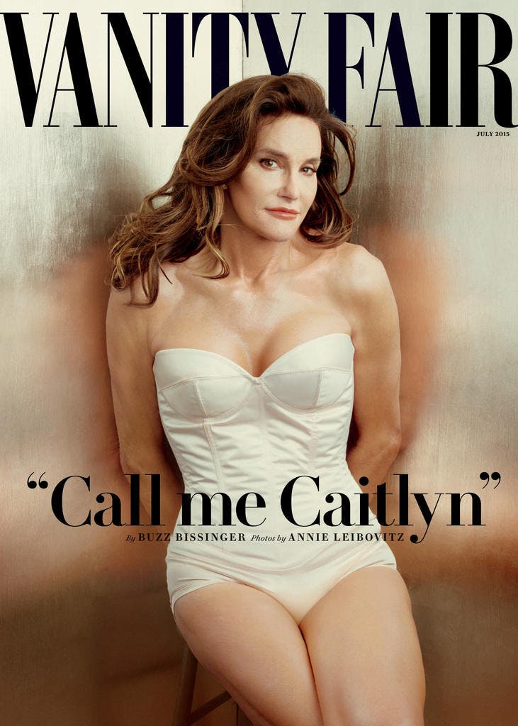 Es ist eine Premiere und was für eine: Bruce Jenner startet in ein neues Leben als Frau, auf dem Titelbild von «Vanity Fair», abgelichtet von Starfotografin Annie Leibovitz. (Bild: AP / Annie Leibovitz)