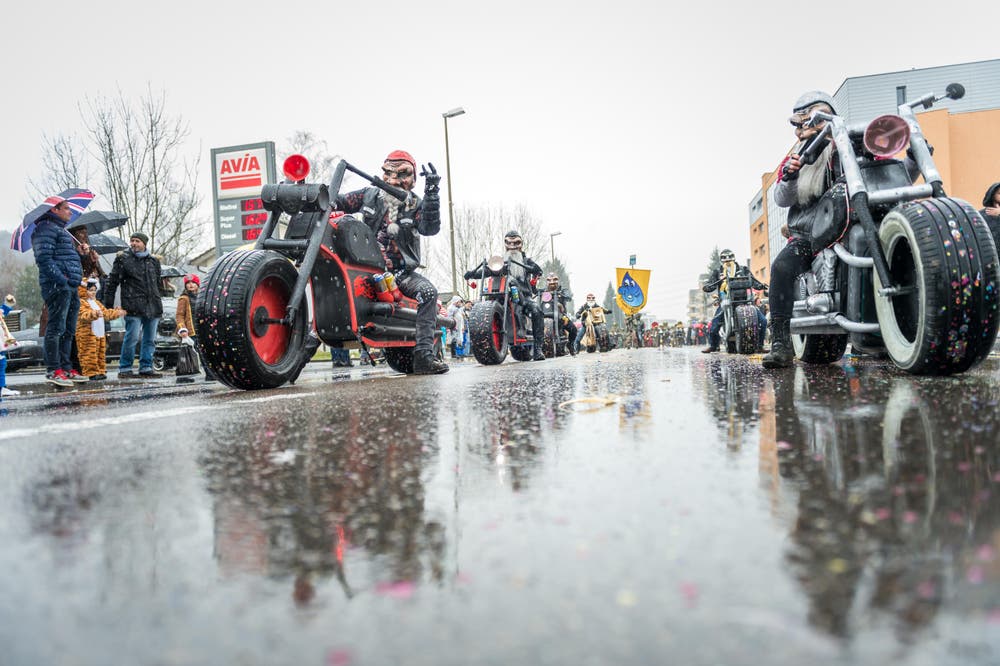 Die Criminalz mit dem Motto «Like a Bike» (Bild: Roger Grütter (Littau, 11. Februar 2018))