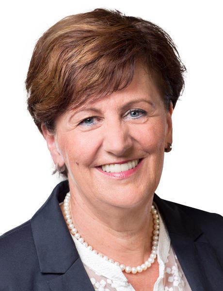 Nationalrat: Ida Glanzmann- Hunkeler, CVP, Altishofen, Kauffrau und Politikerin, 1958.