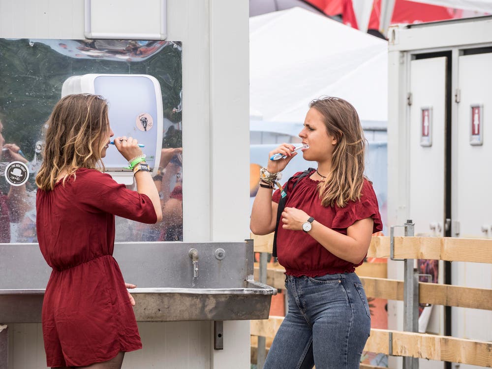 Open Air OpenAir St. Gallen 2017. Do 29. Juni bis SO 2. Juli 2017. Bilder vom Samstagg auf dem Festivalgelände. (Bild: Hanspeter Schiess)