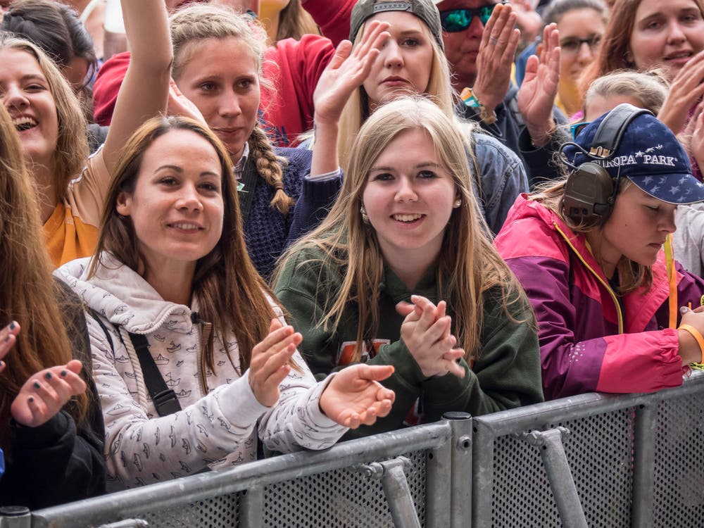 0penAir St. Gallen: Konzert von Pegasus am Samstagabend. (Bild: Hanspeter Schiess)