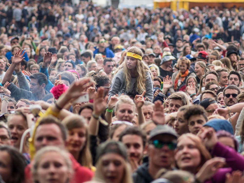0penAir St. Gallen: Konzert von Pegasus am Samstagabend. (Bild: Hanspeter Schiess)