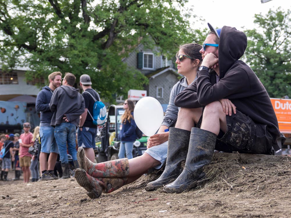 Open Air OpenAir St. Gallen 2017. Do 29. Juni bis SO 2. Juli 2017. Bilder vom Samstagg auf dem Festivalgelände. (Bild: Hanspeter Schiess)