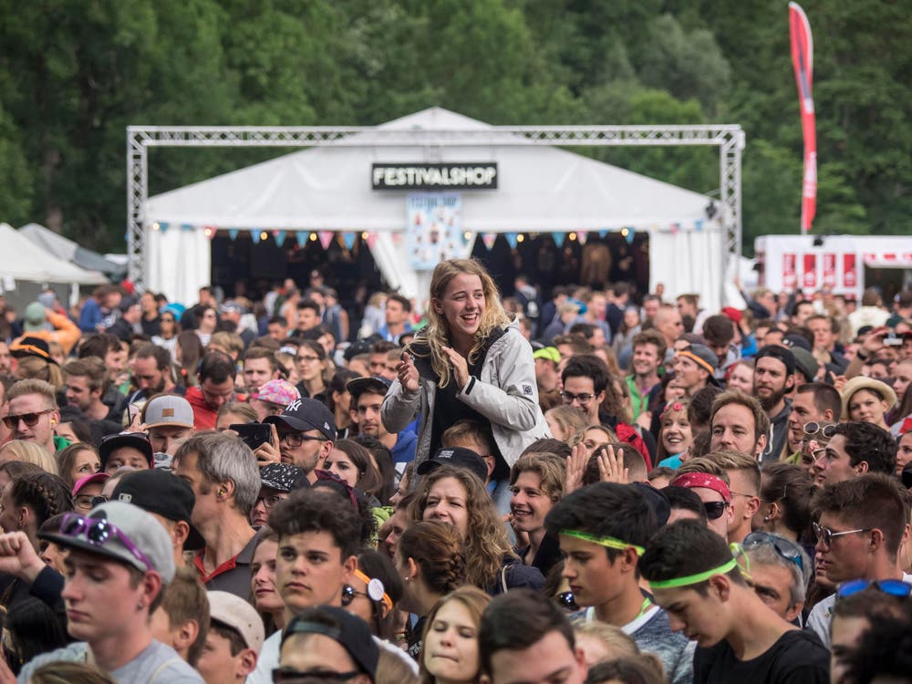 0penAir St. Gallen: Konzert von Pegasus am Samstagabend. (Bild: Hanspeter Schiess)