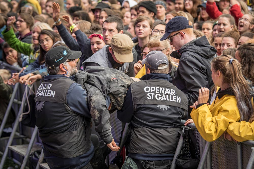 OASG Openair St. Gallen 2017 im Sittertobel © Urs Bucher/TAGBLATT (Bild: Urs Bucher)