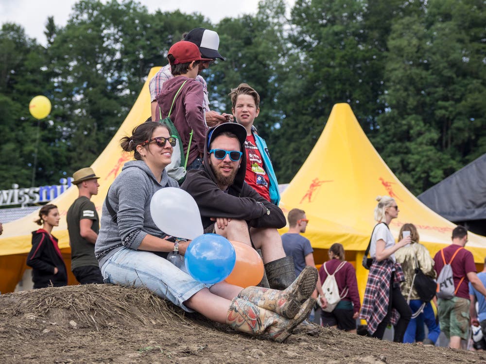 Open Air OpenAir St. Gallen 2017. Do 29. Juni bis SO 2. Juli 2017. Bilder vom Samstagg auf dem Festivalgelände. (Bild: Hanspeter Schiess)