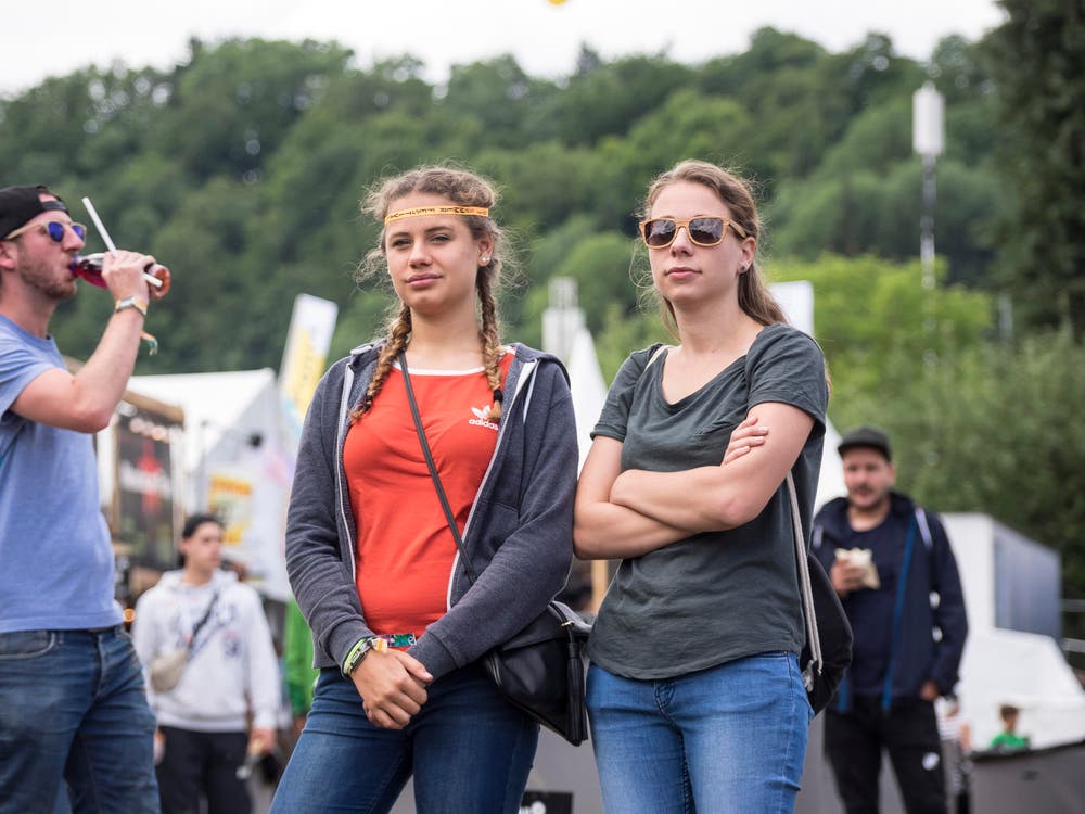 Open Air OpenAir St. Gallen 2017. Do 29. Juni bis SO 2. Juli 2017. Bilder vom Samstagg auf dem Festivalgelände. (Bild: Hanspeter Schiess)