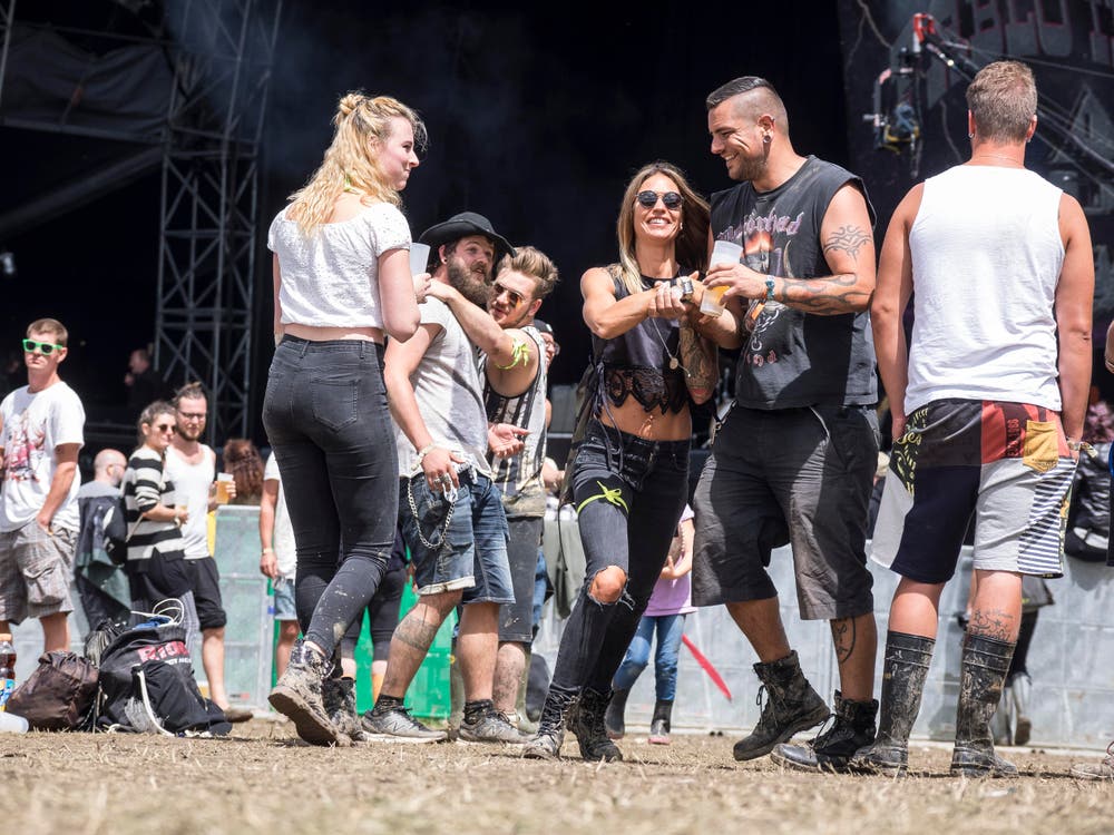 Open Air OpenAir St. Gallen 2017. Do 29. Juni bis SO 2. Juli 2017. Bilder vom Samstagg auf dem Festivalgelände. (Bild: Hanspeter Schiess)