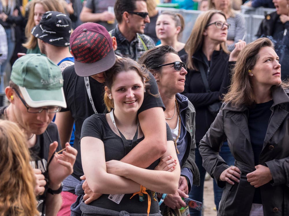 Open Air OpenAir St. Gallen 2017. Do 29. Juni bis SO 2. Juli 2017. Bilder vom Konzert von Beth Ditto auf der grossen Bühne vor grossem Publikum. (Bild: Hanspeter Schiess)