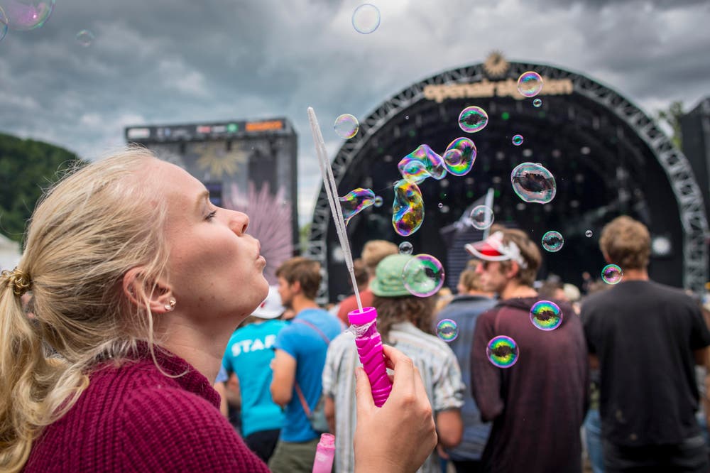 OASG Openair St. Gallen 2017 im Sittertobel © Urs Bucher/TAGBLATT (Bild: Urs Bucher)