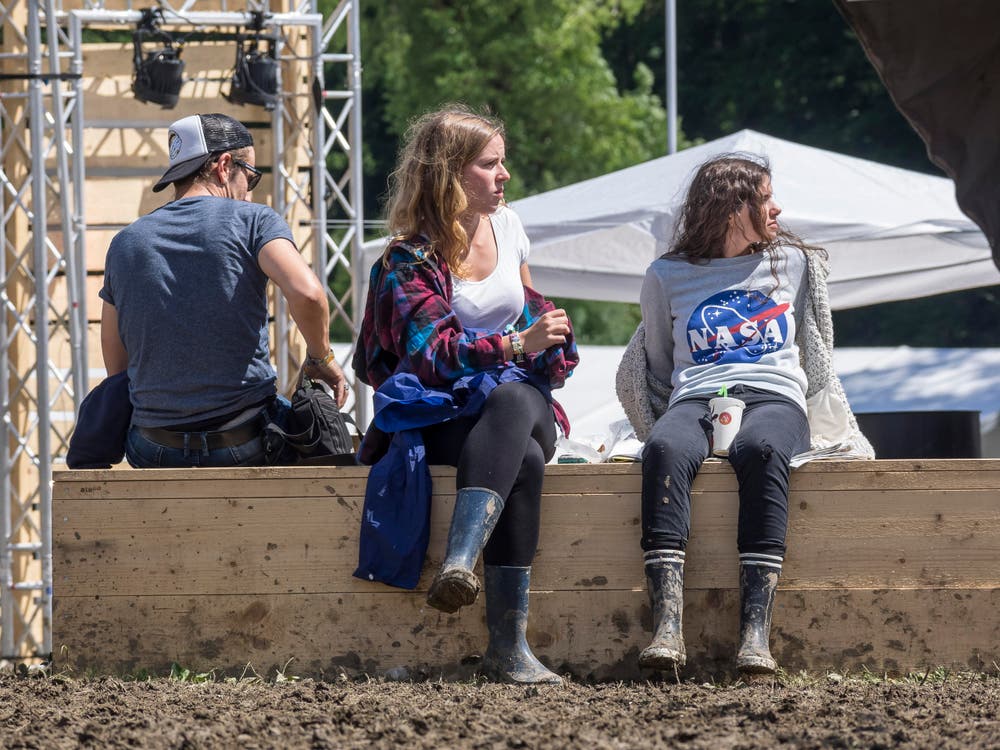 Open Air OpenAir St. Gallen 2017. Do 29. Juni bis SO 2. Juli 2017. Bilder vom Samstagg auf dem Festivalgelände. (Bild: Hanspeter Schiess)