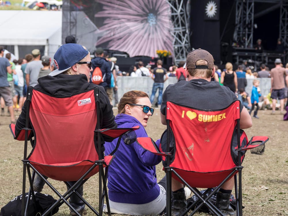 Open Air OpenAir St. Gallen 2017. Do 29. Juni bis SO 2. Juli 2017. Bilder vom Samstagg auf dem Festivalgelände. (Bild: Hanspeter Schiess)