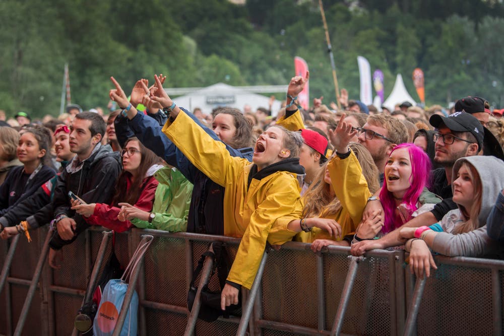 OASG Openair St. Gallen 2017 im Sittertobel © Urs Bucher/TAGBLATT (Bild: Urs Bucher)