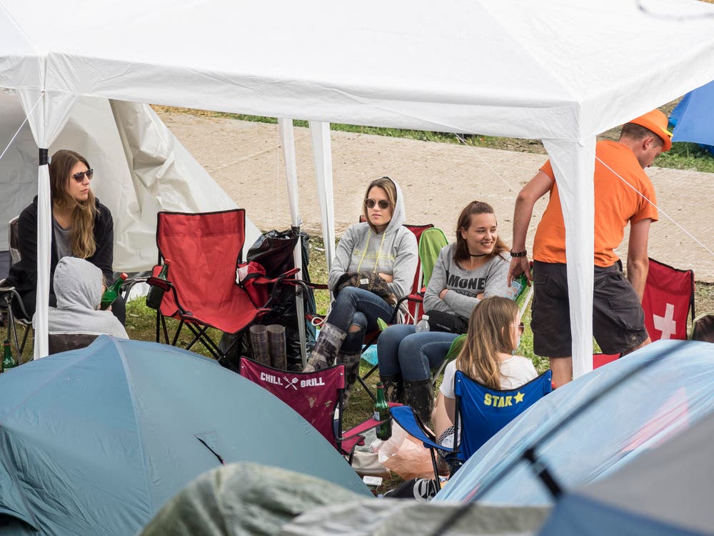 Open Air OpenAir St. Gallen 2017. Do 29. Juni bis SO 2. Juli 2017. Bilder vom Samstagg auf dem Festivalgelände. (Bild: Hanspeter Schiess)