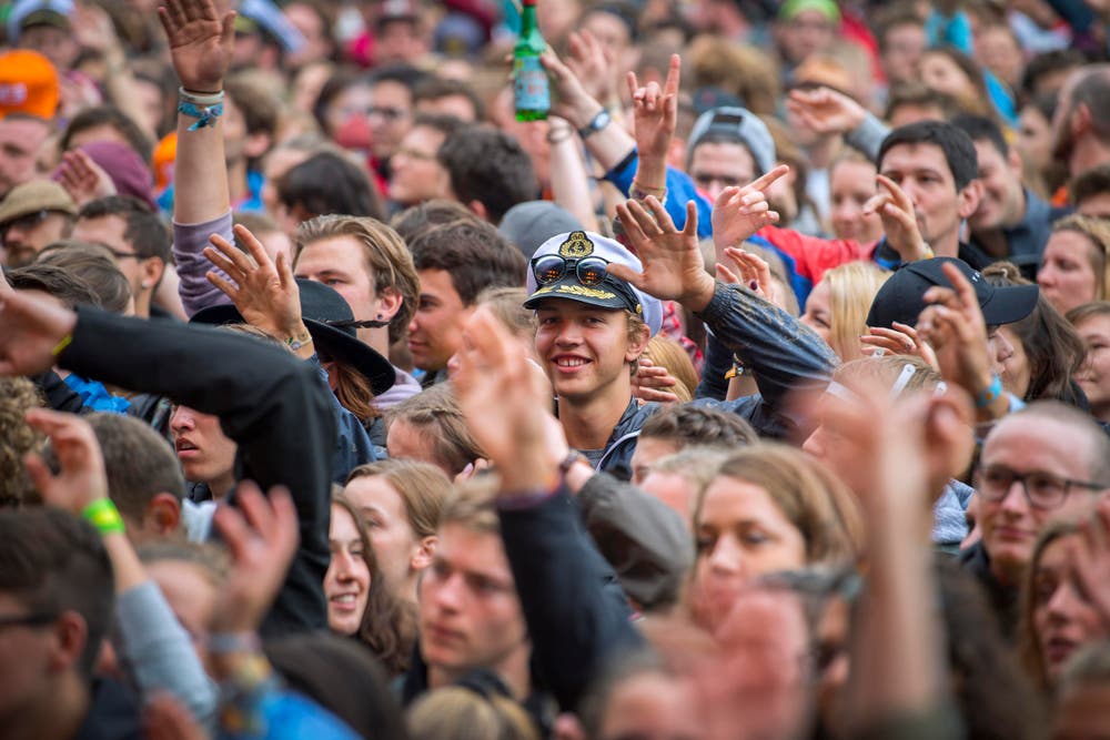 OASG Openair St. Gallen 2017 im Sittertobel © Urs Bucher/TAGBLATT (Bild: Urs Bucher)