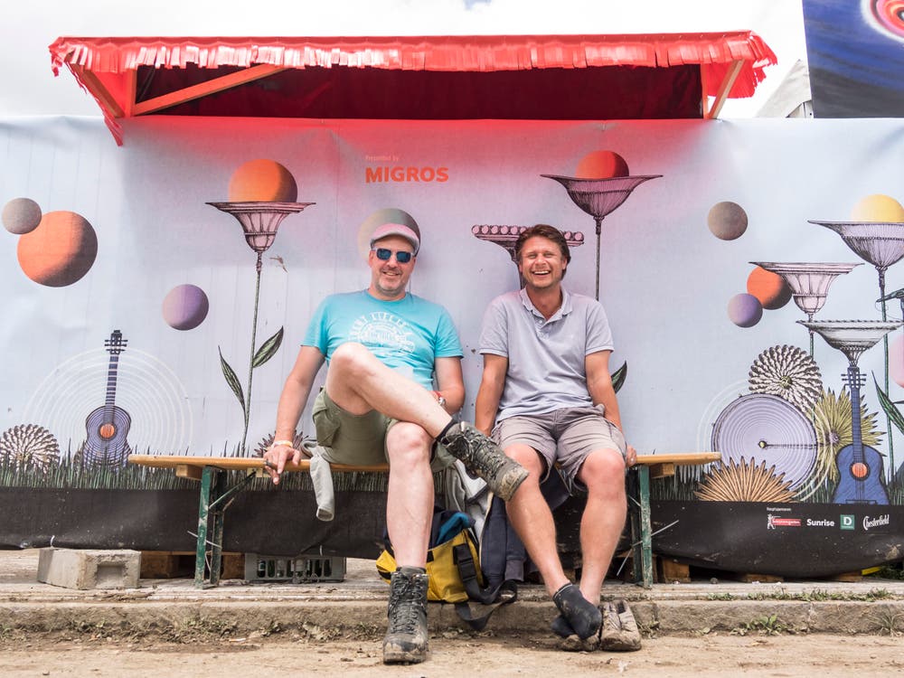 Open Air OpenAir St. Gallen 2017. Do 29. Juni bis SO 2. Juli 2017. Bilder vom Samstagg auf dem Festivalgelände. (Bild: Hanspeter Schiess)