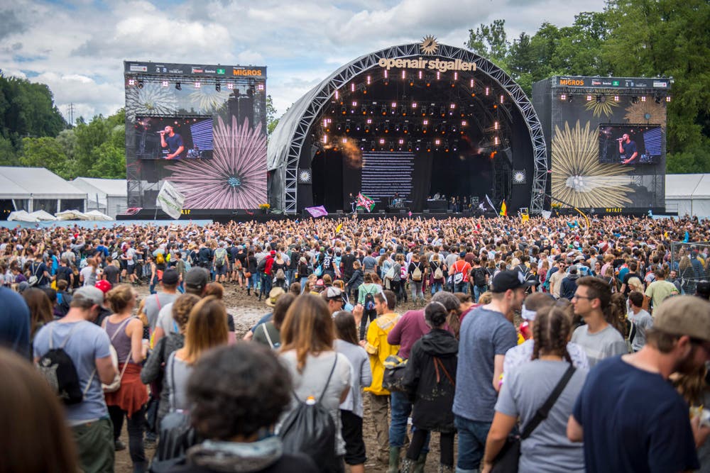 OASG Openair St. Gallen 2017 im Sittertobel © Urs Bucher/TAGBLATT (Bild: Urs Bucher)