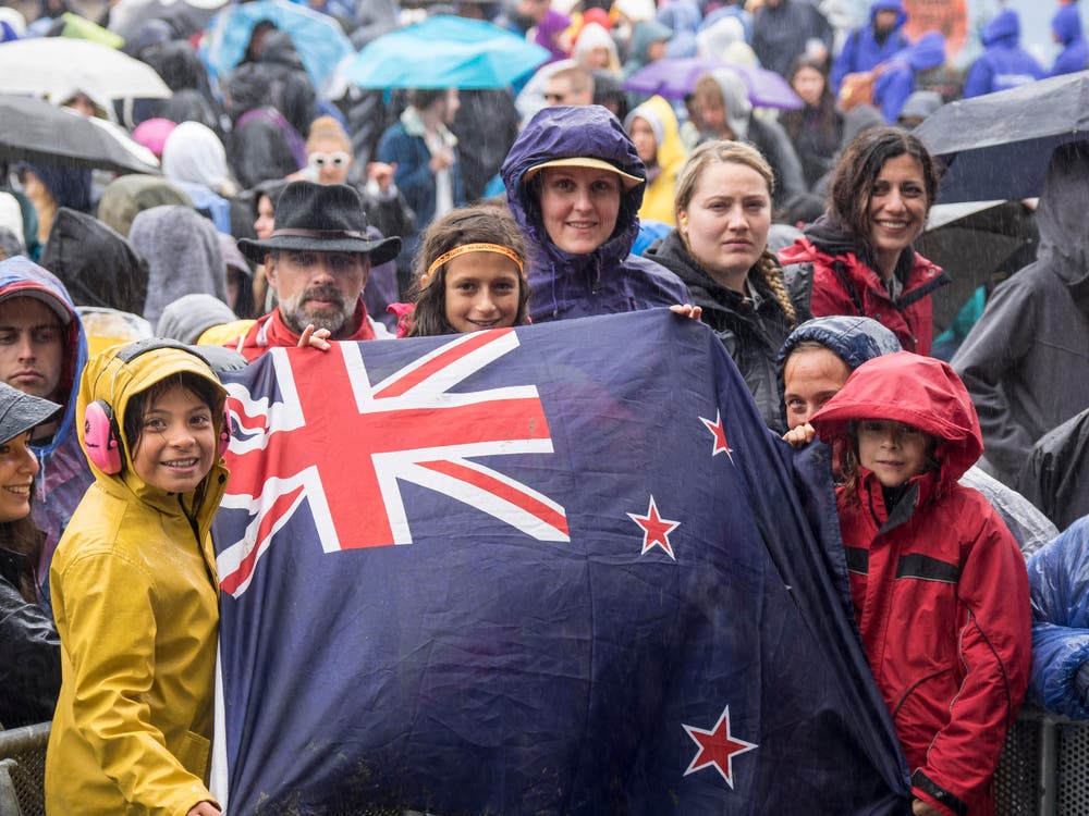 Open Air OpenAir St. Gallen 2017. Do 29. Juni bis SO 2. Juli 2017. Sonntagnachmittag:Bilder vom Konzert der Sängerin Lord mit Band auf der grossen Bühne vor grossem Publikum. (Bild: Hanspeter Schiess)