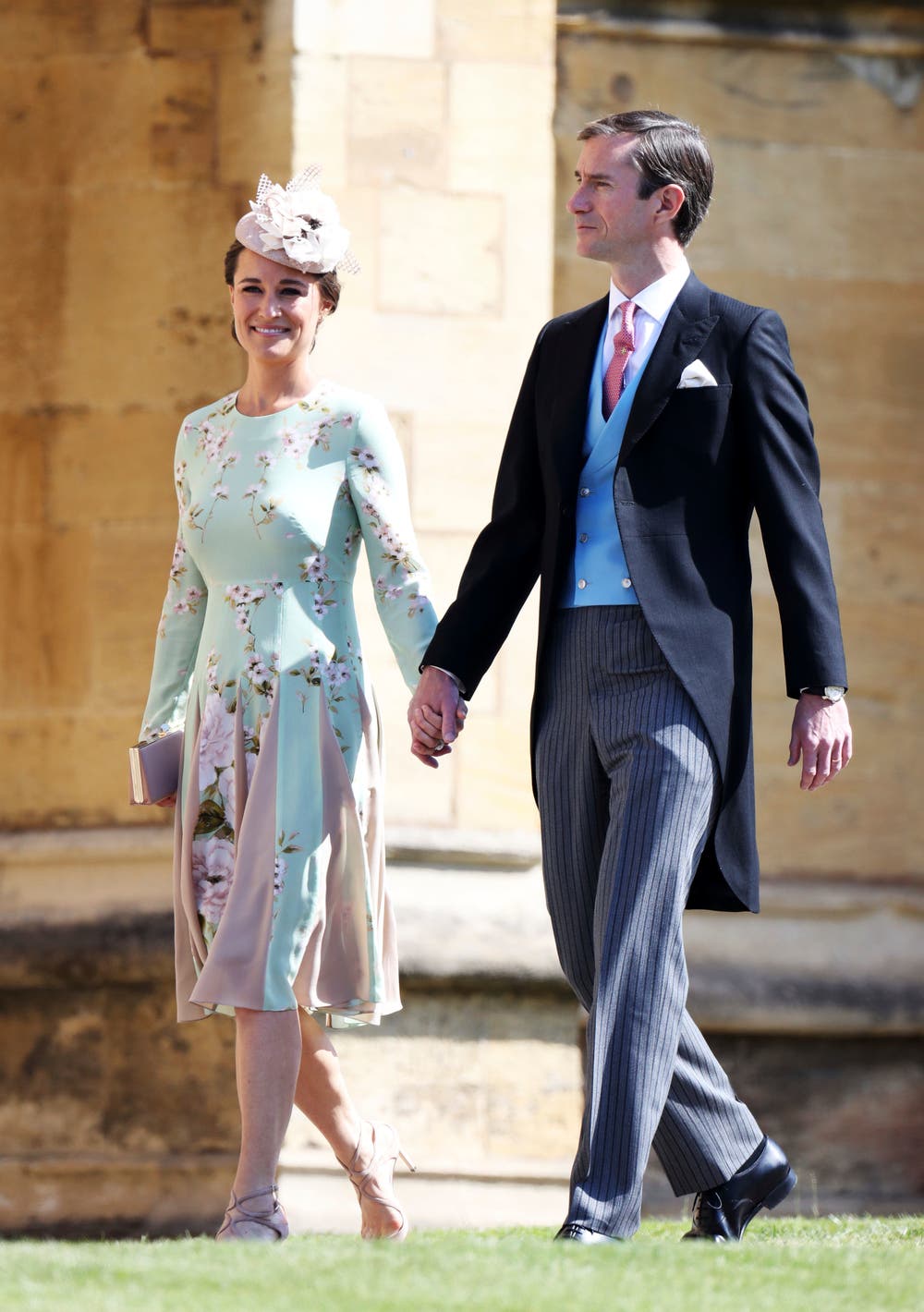 Pippa Middleton, die Schwester von Herzogin Kate und James Matthews. (Chris Jackson/pool photo via AP)