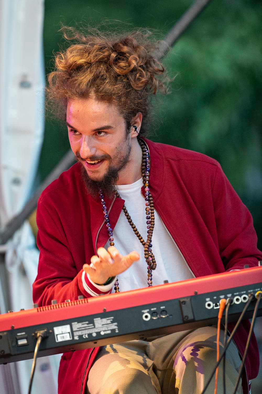 Der Keyboarder von Mothership Caldonia (Bild: Christian H. Hildebrand, 23. Juni 2018).