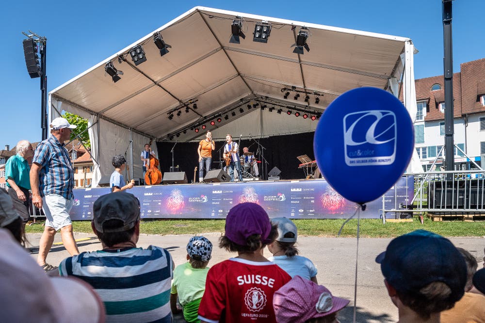 Die Band Staerne Foifi (Bild: Christian H. Hildebrand, 23. Juni 2018).