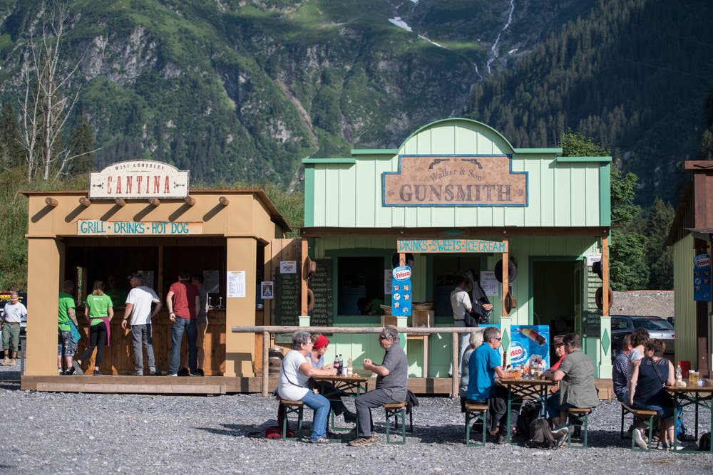 Das Western Dorf (Bild: Urs Flüeler / Keystone (Engelberg, 4. Juli 2018))