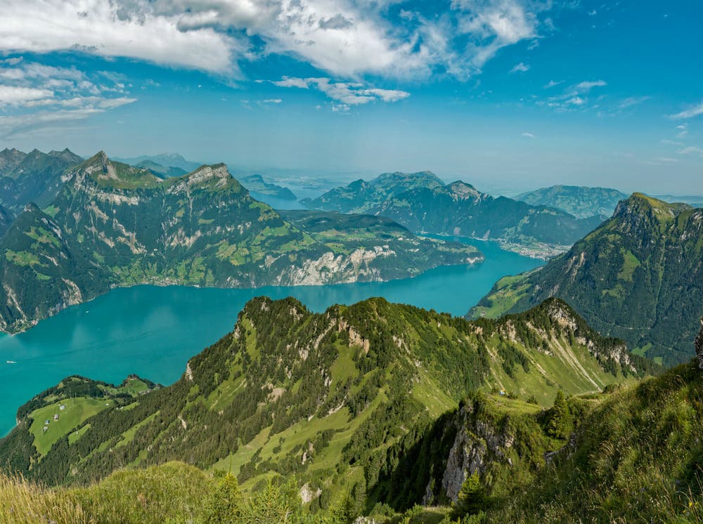 Herrliche Aussicht vom Rophaien. (Bild: Oliver Iseli, Flüelen, 3. August 2018)