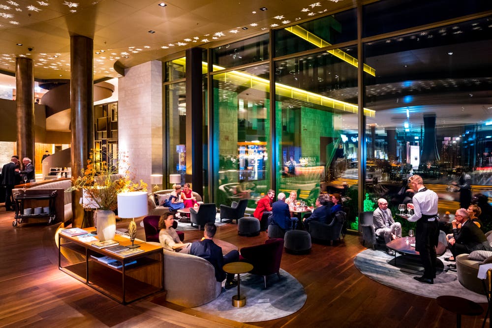Ein Blick in die Lobby. (Bild: Philipp Schmidli, 28. September 2018)