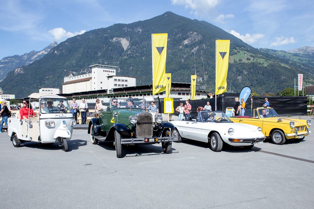 An der Wirtschafts- und Erlebnismesse Uri 18 gibt es viel zu erleben. Da kommen alle auf ihre Kosten. (Bild: Marc Püntener, Altdorf, 8. September 2018)