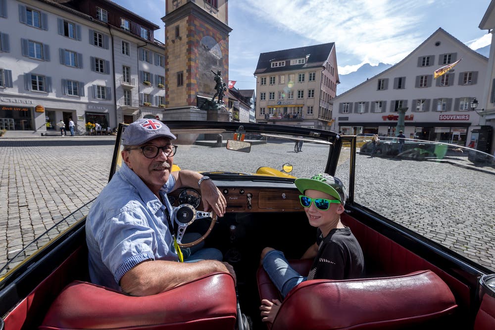 An der Wirtschafts- und Erlebnismesse Uri 18 gibt es viel zu erleben. Da kommen alle auf ihre Kosten. (Bild: Marc Püntener, Altdorf, 8. September 2018)