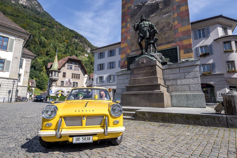 An der Wirtschafts- und Erlebnismesse Uri 18 gibt es viel zu erleben. Da kommen alle auf ihre Kosten. (Bild: Marc Püntener, Altdorf, 8. September 2018)