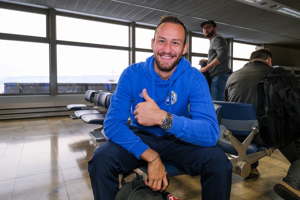 Mirko Salvi kann auch gut gelaunt. (Bild: Martin Meienberger, 11. Januar 2019)