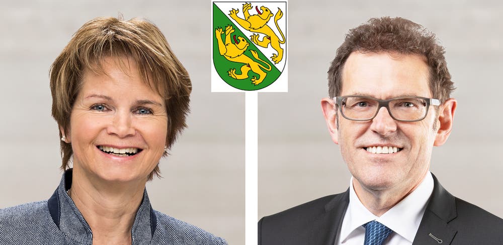 ThurgauBrigitte Häberli-Koller (CVP, 43'434 Stimmen)Jakob Stark (SVP, 37'913 Stimmen)