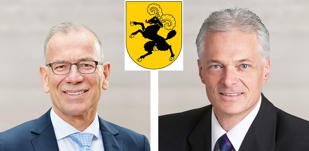SchaffhausenHannes Germann (SVP, 17'333 Stimmen)Thomas Minder (parteilos, 14'813 Stimmen)