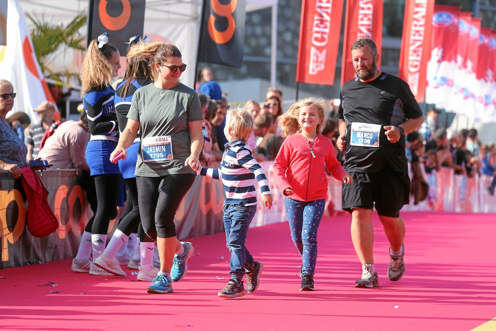 Zielenlauf beim Verkehrshaus. (Bild: Andy Mettler/swiss-image, Luzern, 27. Oktober 2019)