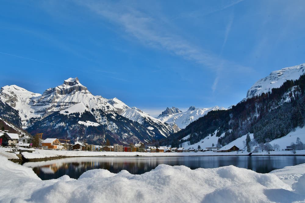 Bergpanorama Engelberg. (Bild: Hans Burch (8. Februar 2019))