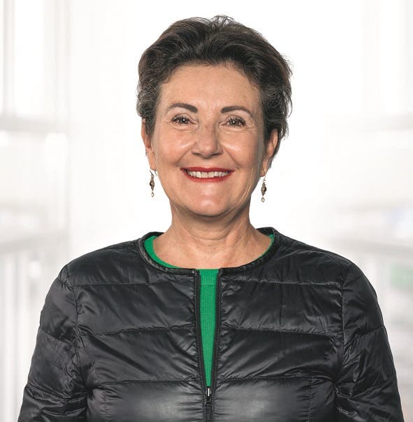 Ruth Rigert-Sticher, 60.