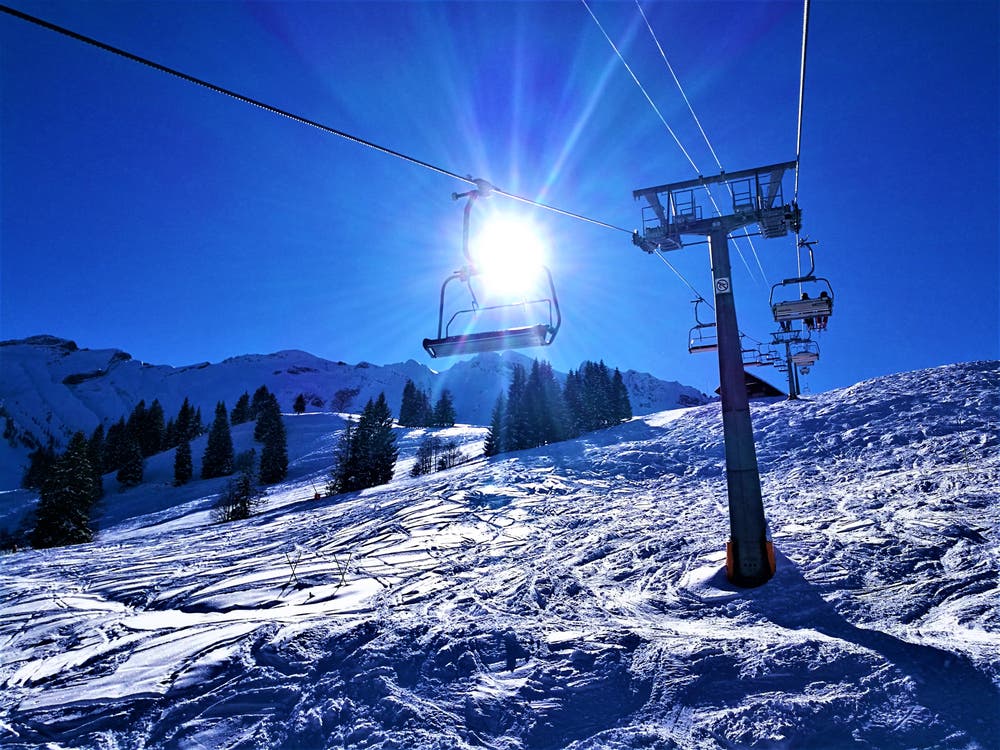 Perfektes Wintersportwetter am heutigen Tag in Sörenberg. (Bild: Urs Gutfleisch, Sörenberg, 5. Februar 2019)