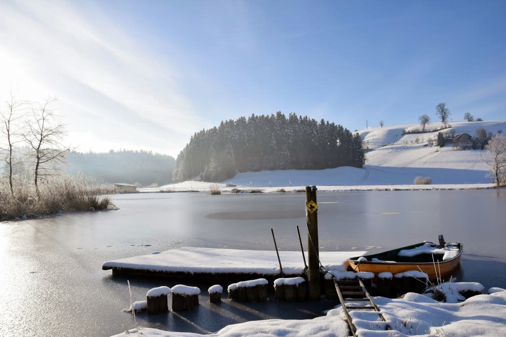 Winterstille im Ostergau. (Bild: Hedy Muff-Ruckli, Willisau, 8. Februar 2019)