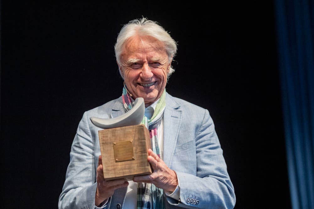 Der Luzerner Kabarettist, Schriftsteller, Regisseur und Schauspieler erhält von der Luzerner Regierung einen Anerkennungspreis für sein Lebenswerk. (Bild: KEYSTONE/Urs Flüeler, 29. April 2019)