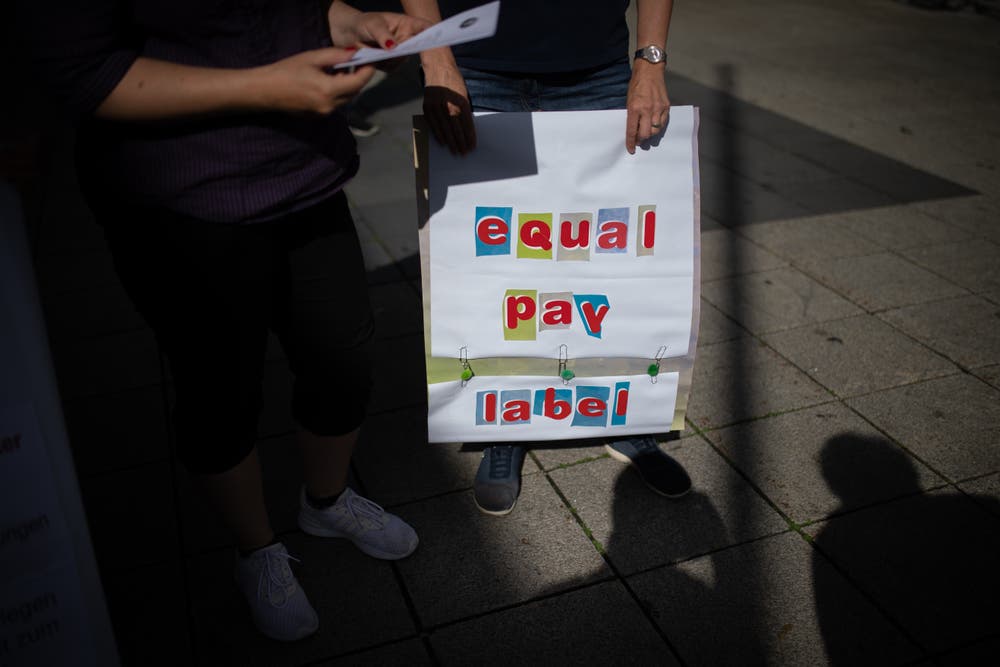 Frauenstreik in Wil. (Bild: Benjamin Manser)