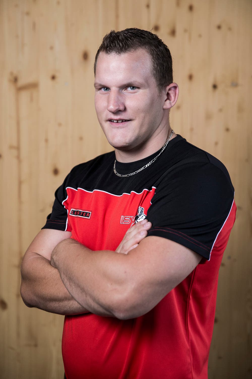 Reto Fankhauser Geburtsdatum: 15. 3. 1994Wohnort: Hasle Beruf: Zimmermann Grösse/Gewicht: 181 cm/97 kg Anzahl Kränze: 16/3