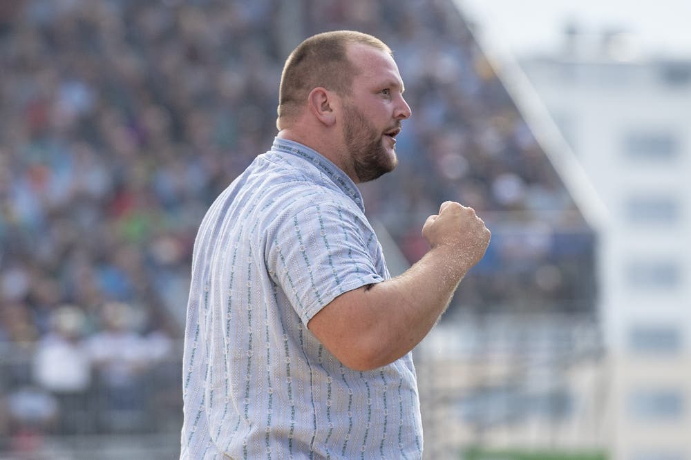 Sven Schurtenberger im 2. Gang. (KEYSTONE/Urs Flüeler, Zug, 24. August 2019)