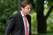 Der ehemalige SVP-Nationalrat Christoph Moergeli hat die Staatsanwaltschaft in einem E-Mail aufgefordert, das Strafverfahren gegen ihn einzustellen.(Bild: KEYSTONE/Lukas Lehmann)