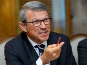 Firmenich-Präsident Patrick Firmenich kann sich über ein gutes Geschäftsjahr 2017/18 (per Ende Juni) freuen: Der Genfer Aromen- und Duftstoffhersteller legte um knapp 10 Prozent auf 3,7 Milliarden Franken zu. (Bild: KEYSTONE/MARTIAL TREZZINI)
