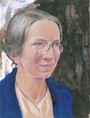Ein Selbstporträt der Pionierin Hedwig Scherrer (1878–1940) aus Kirchberg. (Bild: PD)