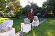Nicht nur in der Villa, sondern auch im Alfred-Sutter-Park stehen Skulpturen von Agathe Hasler-Geiser.